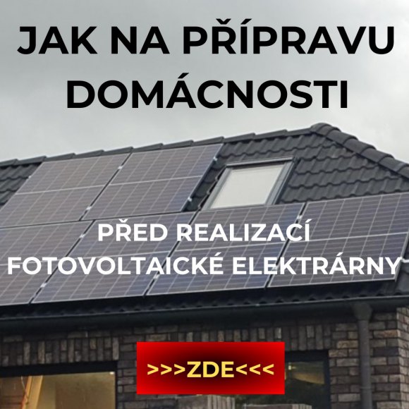 Příprava domácnosti před realizací fotovoltaické elektrárny (FVE) na klíč