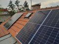Solární panely SUNPRO na střeše rodinného domu, Brozany nad Ohří