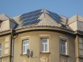 Solární panely na střeše RD s celkoým výkonem 5,0 kWp, Ústecký kraj