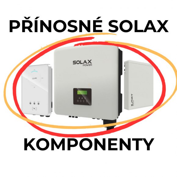 Užitečnější fotovoltaika s komponenty SolaX