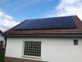 Fotovoltaika na klíč 9,96 kWp a baterie 17,4 kWh Dobříň