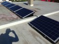 Fotovoltaická elektrárna 1,5 kWp pro ohřev vody, Broumy, Středočeský kraj