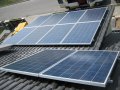 Solární panely na střeše RD, Uničov
