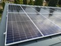 Solární panely na střeše RD Ústecký kraj