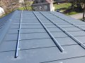 Konstrukce pro solární panely fotovoltaické elektrárny 9,81 kWp, Boleboř