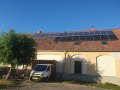 Instalace fotovoltaické elektrárny 9,81 kWp s bateriemi 11,6 kWh a Wallbox 11 kW, Milčice, Nymburk, Středočeský kraj