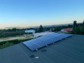 Solární panely na střeše RD, Horní Jiřetín, Most
