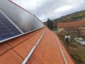 Instalace solárních panelů na šikmé střeše RD, Pnětluky, Ústecký kraj