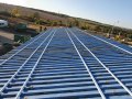 Příprava střechy průmyslového objektu v obci Tušimice u Kadaně, Ústecký kraj