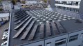 Solární panely Suntech v plastových vanách, Klatovy