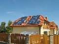 Fotovoltaika 4,5 kWp, Tehovec, Praha-východ, Středočeský kraj