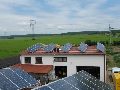 Instalace fotovoltaické elektrárny 24,84 kWp, Rosice, Brno-venkov, Jihomoravský kraj