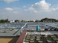 Plochá střecha školní budovy, příprava pro FVE 60,63 kWp, Praha