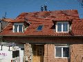 Příprava střechy rodinného domu v obci Ořechov u Brna, okres Brno-venkov