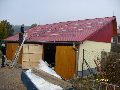 Příprava střechy pro solární panely Suntech, Únavov