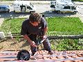 Příprava střechy rodinného domu pro solární panely Aleo Solar,  Prštice u Brna