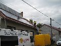20 solárních panelů fotovoltaické elektrárny u Brna