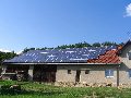 Instalace fotovoltaické elektrárny 17,85 kWp, Pozděchov, Vsetín, Zlínský kraj