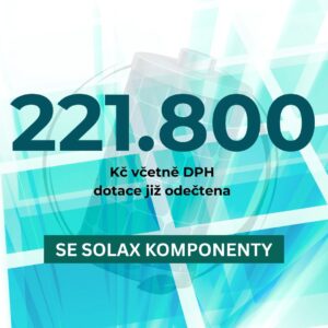 Cena MIDI fotovoltaické elektrárny po odečtení dotace