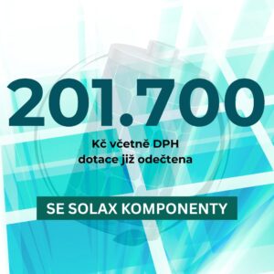 Cena mini sestavy FVE se SOLLARIS fotovoltaika