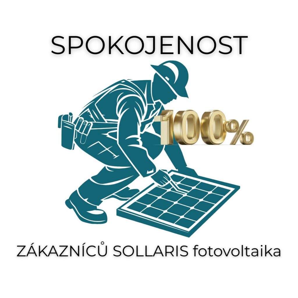100% spokojenost zákazníků SOLLARIS fotovoltaika