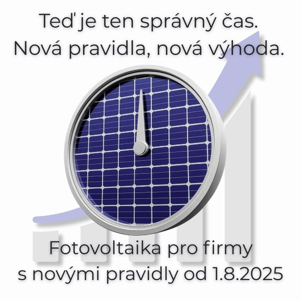 Podnikatelská výhoda díky nové podpoře fotovoltaiky na klíč