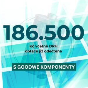 MAXI 1 cena fotovoltaika na klíč GoodWe komponenty